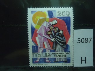 Фото марки Италия 1985г **