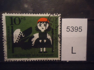 Фото марки Германия ФРГ 1960г