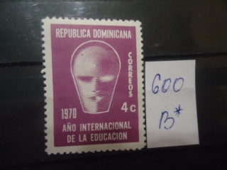 Фото марки Доминиканская республика 1970г **