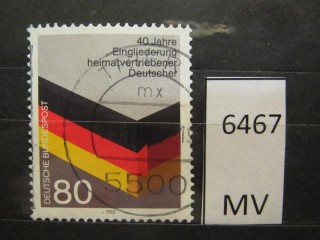 Фото марки ФРГ 1985г