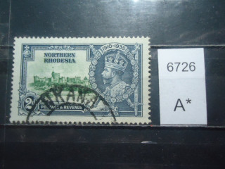 Фото марки Брит. Северная Родезия 1935г