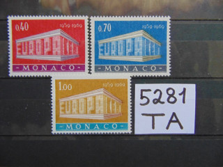 Фото марки Монако серия 1969г **