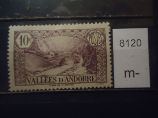 Фото марки Андорра 1932-39гг *