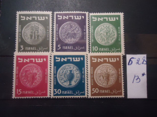 Фото марки Израиль 1949г серия *