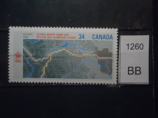 Фото марки Канада 1986г **