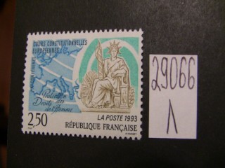 Фото марки Франция 1993г **
