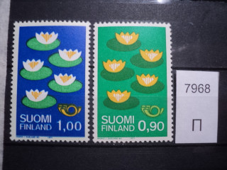 Фото марки Финляндия серия 1977г **