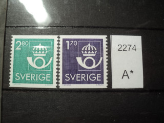 Фото марки Швеция серия 1986г **