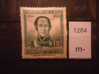 Фото марки Чили 1957г *