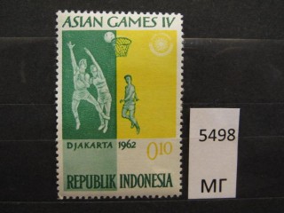 Фото марки Индонезия 1962г *