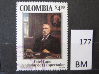 Фото марки Колумбия 1977г