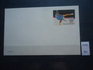 Фото марки США почтовая карточка 1980г **