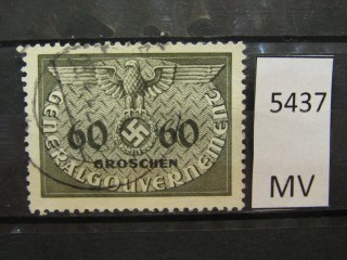 Фото марки Германская оккупация Польши 1940г