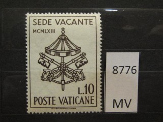 Фото марки Ватикан 1963г *