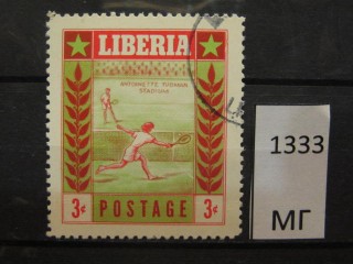 Фото марки Либерия 1955г