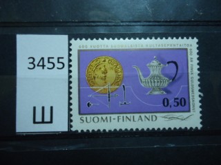 Фото марки Финляндия 1971г **