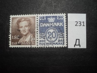 Фото марки Дания сцепка