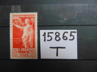 Фото марки Итальянская Ливия 1938г *
