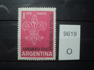Фото марки Аргентина 1961г **