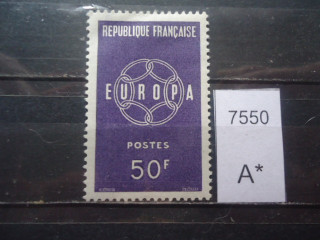 Фото марки Франция 1959г *