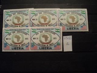 Фото марки Либерия 1973г *