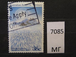 Фото марки Австралийская Антарктика 1986г