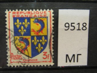 Фото марки Франция 1953г