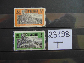 Фото марки Французское Того 1924г *