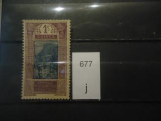 Фото марки Франц. Гвинея 1913-16гг *