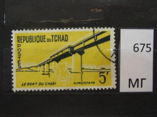 Фото марки Чад 1961г
