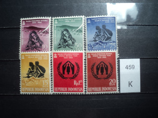 Фото марки Индонезия 1960г *