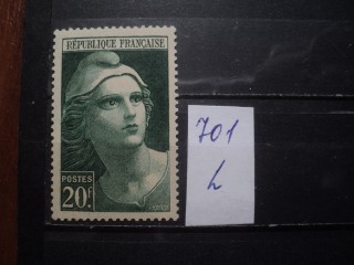 Фото марки Франция 1945г *