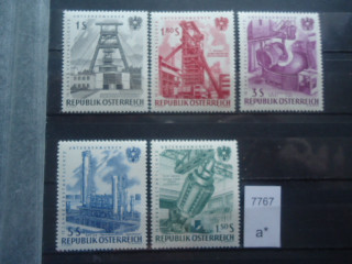 Фото марки Австрия серия 1961г **