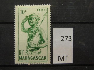 Фото марки Мадагаскар 1946г *
