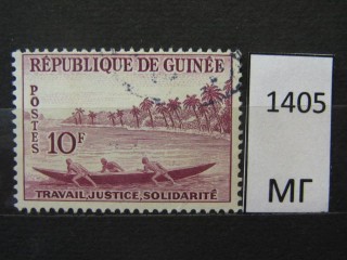 Фото марки Гвинея 1959г