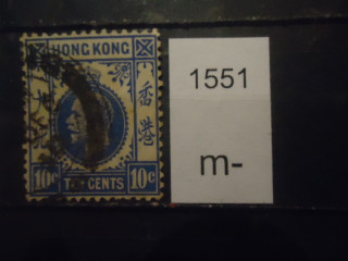 Фото марки Брит. Гонг Конг 1907г