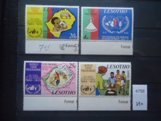 Фото марки Лесото 1973г **