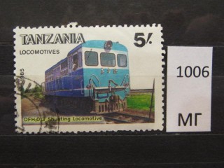 Фото марки Танзания 1985г