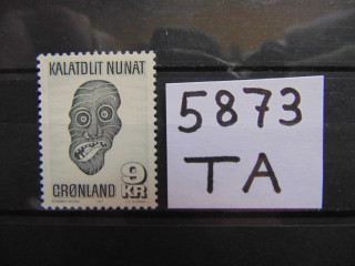 Фото марки Гренландия марка 1977г **