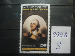 Фото марки Джибути 1982г (5€) **