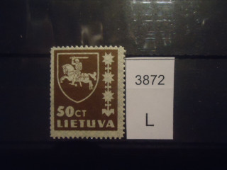 Фото марки Литва 1937г **