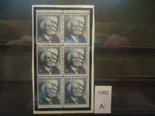 Фото марки США сцепка 1966г *