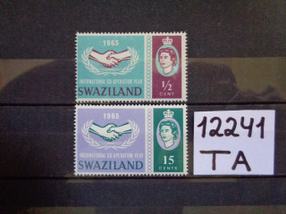 Фото марки Британский Свазиленд серия 1965г *