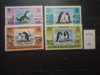 Фото марки Брит. Антарктика 1979г серия **