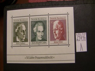 Фото марки Германия ФРГ 1968-69гг блок **