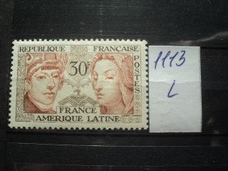Фото марки Франция 1956г *