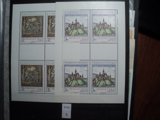 Фото марки Чехословакия 2 малый лист **