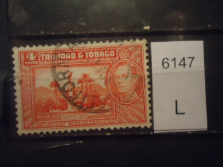 Фото марки Брит. Тринидад и Тобаго 1938-44гг