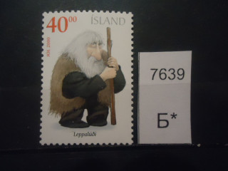 Фото марки Исландия 2000г **