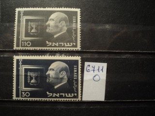 Фото марки Израиль серия 1952г **